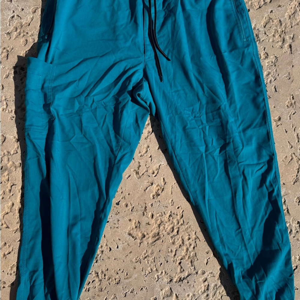 Grey's Anatomy Turquoise Jogger Scrub pants